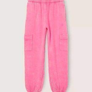 VICTORIA SECRET PINK CARGO CAMPUS PANTS